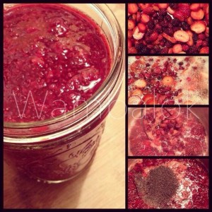 Mermelada de frutos rojos